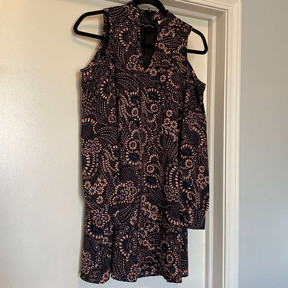 Off the shoulder dress with funky design